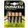 Duracell DUR039247, Wiederaufladbarer Akku, 1,2 V, 4 Stück(e), 1300 mAh, Schwarz, Kupfer, Sichtverpackung