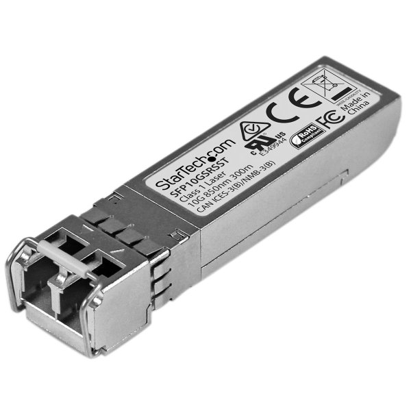 StarTech.com Cisco SFP-10G-SR-S kompatibles SFP+ Transceiver-Modul - 10GBASE-SR, Faseroptik, 10000 Mbit/s, SFP+, LC, SR, 300 m