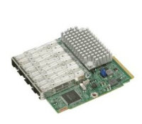 Supermicro AOC-MTG-I4S, Eingebaut, Kabelgebunden, Faser, 100000 Mbit/s, Grün, Silber