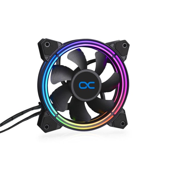 Alphacool Alpha Eiszyklon Aurora LUX PRO Digital RGB, Ventilator, 12 cm, 800 RPM, 2000 RPM, 49,9 dB, 104,49 m³/h