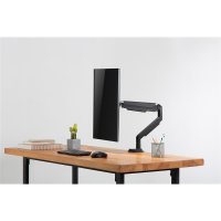 DIGITUS Universal Single Monitorhalter mit Gasdruckfeder und Klemmbefestigung