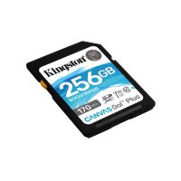 Kingston 256GB SDXC Canvas Go Plus 170R C10 UHS-I U3 V30,...