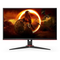 AOC G2 24G2SPAE/BK, 60,5 cm (23.8"), 1920 x 1080 Pixel, Full HD, LED, 1 ms, Schwarz, Rot