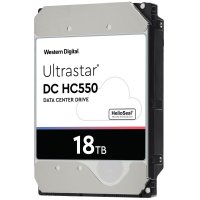 WD Ultrastar DC HC550, 3.5", 18 TB, 7200 RPM