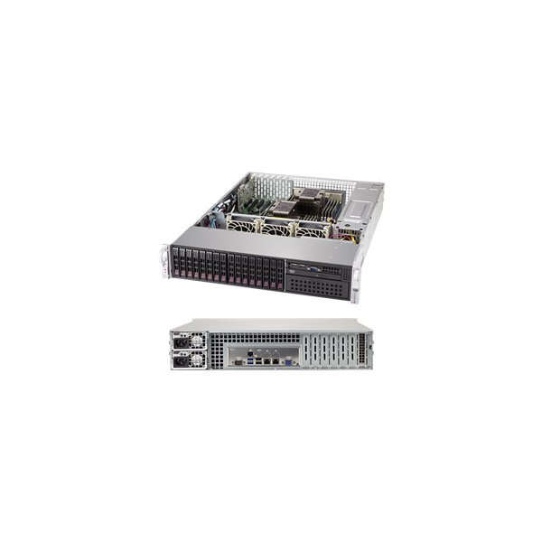 Supermicro SYS-2029P-C1RT, Intel C622, LGA 3647 (Socket P), DDR4-SDRAM, 2.5", 0, 1, UEFI AMI