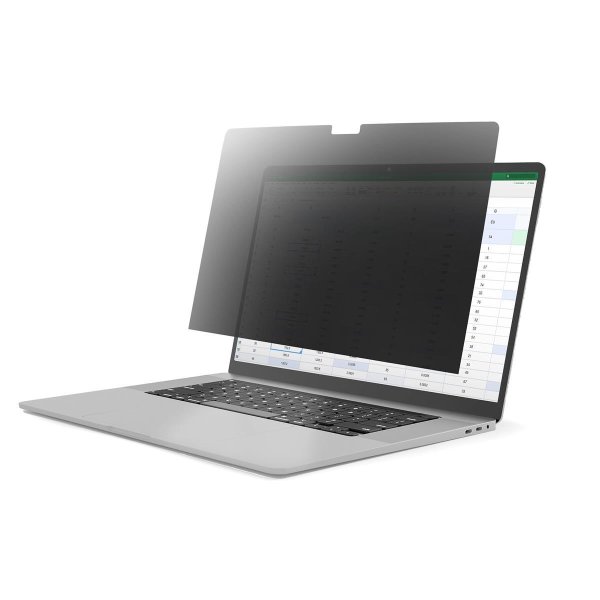 StarTech.com 16" MacBook Pro 21/23 Laptop Sichtschutzfolie, Spionfolie/Blickschutzfolie mit 51% Blaulichtreduktion, Notebook Daten-/Displayschutzfolie mit +/-30 Grad Blickwinkel, Umkehrbare matte/glänzende Seite, 40,6 cm (16"), Laptop, Rahmenloser Blicksc