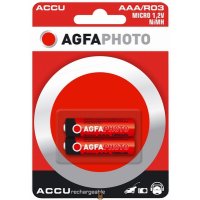 AgfaPhoto NiMh Micro 1000 mAh Nickel-Metallhydrid (NiMH)...