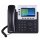 Grandstream GXP-2140, IP-Telefon, Schwarz, Kabelgebundenes Mobilteil, 4 Zeilen, 2000 Eintragungen, TFT