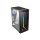 MSI MAG VAMPIRIC 100R, Midi Tower, PC, Schwarz, ATX, micro ATX, Mini-ATX, Kunststoff, Stahl, Gaming