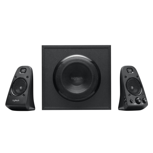 Logitech Speaker System Z623 - 2.1 Kanäle - 200 W - Universal - Schwarz - 400 W - Drehregler