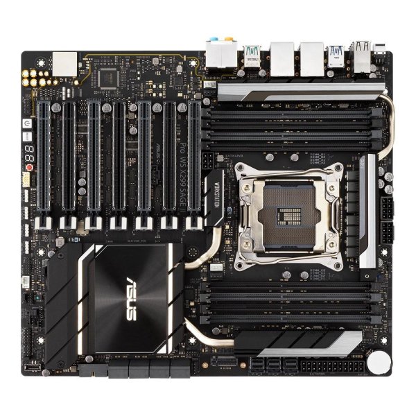 ASUS Pro WS X299 SAGE II, Intel, LGA 2066 (Socket R4), Intel® Core™ X-Serie, 6, 8, 10, 12, 14, 16, 18, DDR4-SDRAM, 256 GB