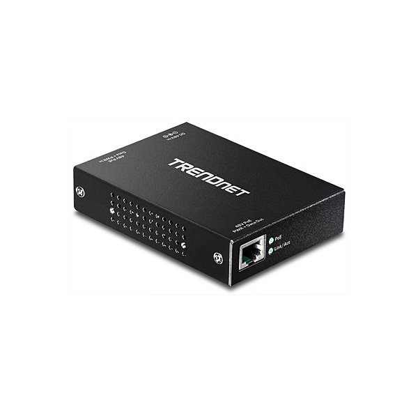 TRENDnet TPE-E100, 800 Mbit/s, Eingebauter Ethernet-Anschluss, Schwarz