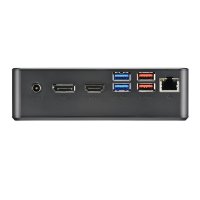 Shuttle XPC Nano PC NC40U7, Intel Core i7-1255U, 1x HDMI, 1x DP,1xUSB-C/DP, 6x USB3.2, 1x 2.5" bay, 2x M.2, 1x LAN, RAID, 24/7 Dauerbetrieb, inkl. VESA & Stand, 0.84L sized PC, Mini-PC Barebone, Intel SoC, DDR4-SDRAM, PCI Express, Serial ATA III, 65 W