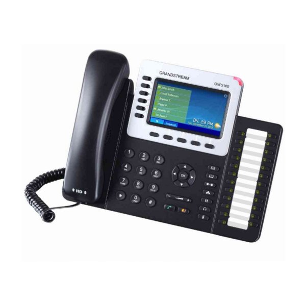 Grandstream GXP2160, IP-Telefon, Kabelgebundenes Mobilteil, 6 Zeilen, LCD, 10,9 cm (4.3"), 480 x 272 Pixel