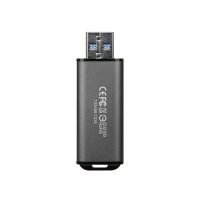 Transcend JetFlash 920, 128 GB, USB Typ-A, 3.2 Gen 1 (3.1 Gen 1), 420 MB/s, Kappe, Grau