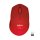 Logitech M330 Silent Plus, rechts, Mechanisch, RF Wireless, 1000 DPI, Rot