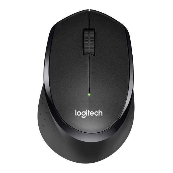 Logitech B330 Silent Plus, rechts, Optisch, RF Wireless, 1000 DPI, Schwarz