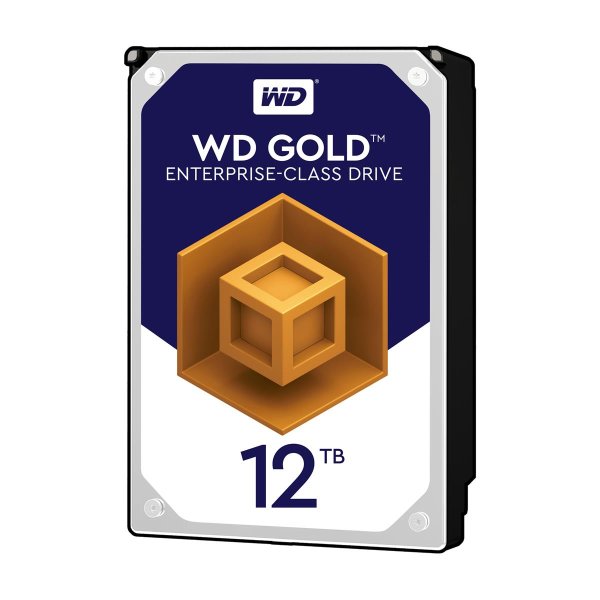 WD Gold, 3.5", 12 TB, 7200 RPM