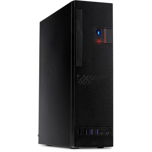 Inter-Tech Geh S-331 Desktop mit 8.3 Liter Volumen schwarz retail - Desktop - Micro/Mini/Flex-ATX