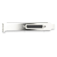 StarTech.com 4 Port Serielle PCI Express RS232 Adapter Karte - PCIe RS232 Serielle Host Controller Karte - PCIe auf Serielle DB9 Karte - 16950 UART - Erweiterungskarte - Windows & Linux, PCIe, Seriell, Full-height / Low-profile, RS-232, Grün, 214358 h