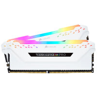 Corsair Vengeance RGB Pro CMW16GX4M2D3600C18W, 16 GB, 2 x 8 GB, DDR4, 3600 MHz, 288-pin DIMM