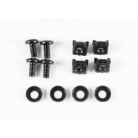 Inter-Tech 88887292 - Montageschelle - Schwarz - 40 kg -...