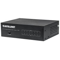 Intellinet 8-Port Gigabit Ethernet PoE+ Switch, IEEE...