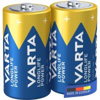 Varta -4914/2B, Einwegbatterie, C, Alkali, 1,5 V, 2...