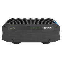 QNAP TS-I410X, NAS, Tower, Intel Atom®, x6425E, Schwarz