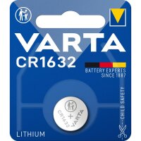 Varta 1x 3V CR 1632, Einwegbatterie, CR1632, Lithium, 3...