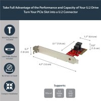 StarTech.com PCI Express x4 auf SFF-8643 Adapter für...