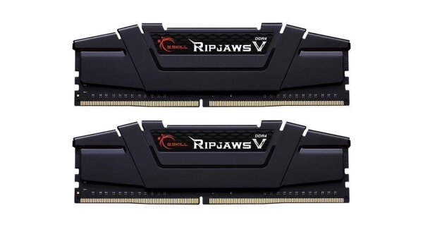 G.Skill Ripjaws V F4-3600C18D-16GVK, 16 GB, 2 x 8 GB, DDR4, 3600 MHz, 288-pin DIMM