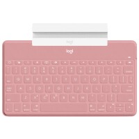 Logitech Keys-To-Go, Französisch, 1,7 cm, 1,2 mm, Apple, iPad, iPhone, Apple TV, Pink