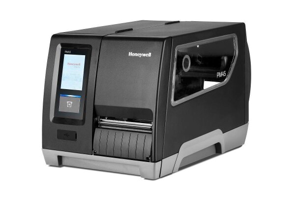 HONEYWELL PM45A, Wärmeübertragung, 203 x 203 DPI, 350 mm/sek, Kabelgebunden, Schwarz