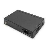 DIGITUS 4- Port Gigabit PoE Netzwerkswitch, Desktop,...