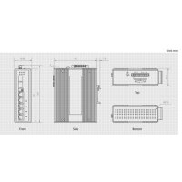 LevelOne IES-0600, Gigabit Ethernet (10/100/1000),...