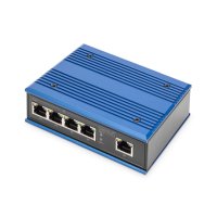 DIGITUS 4 Port Gigabit Netzwerk Switch, Industrial,...