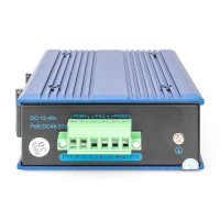 DIGITUS 4 Port Gigabit Netzwerk Switch, Industrial, Unmanaged, 1 RJ45 Uplink