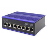 DIGITUS 8 Port Gigabit Ethernet Netzwerk PoE Switch,...