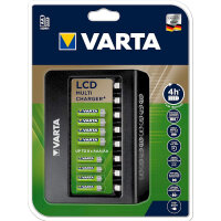 Varta LCD Multi Charger+, Nickel-Metallhydrid (NiMH), Kurzschluß, AA, AAA