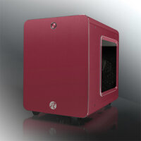 RAIJINTEK METIS PLUS, Mini Tower, PC, Rot, Mini-ITX,...