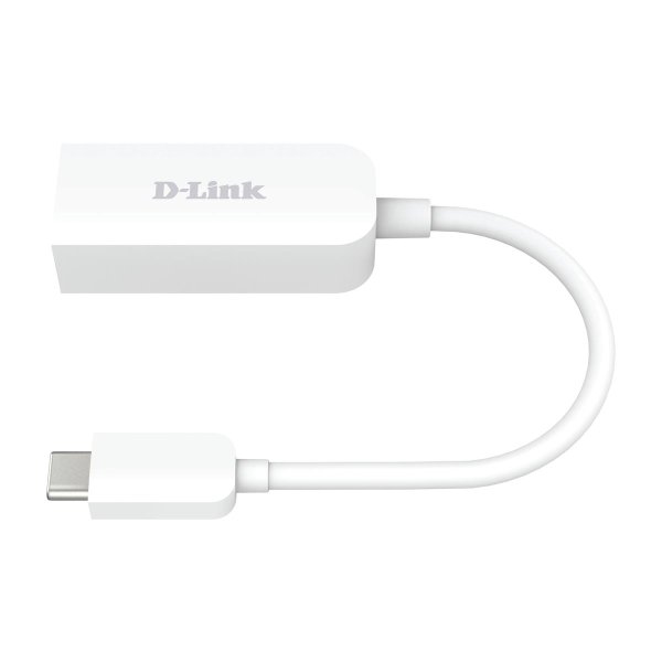 D-Link DUB-E250, Kabelgebunden, USB Typ-C, Ethernet, 2500 Mbit/s, Weiß