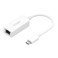 D-Link DUB-E250, Kabelgebunden, USB Typ-C, Ethernet, 2500 Mbit/s, Weiß