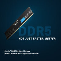 Crucial 8GB (1x8GB) DDR5-5600 CL46 RAM Arbeitsspeicher, 8...