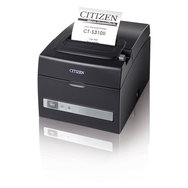 Citizen CT-S310-II, Direkt Wärme, POS-Drucker, 203 x 203 DPI, 160 mm/sek, 1,5 x 3 mm, 65 - 75 µm