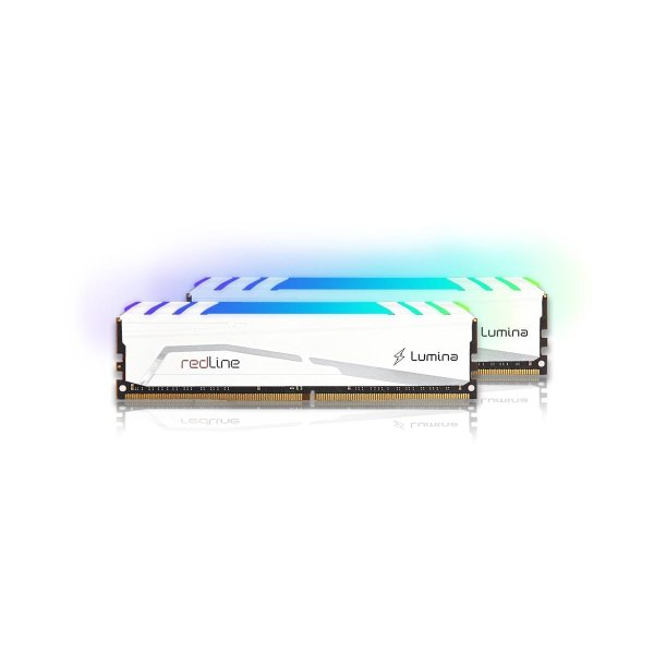 Mushkin Redline Lumina, 64 GB, 2 x 32 GB, DDR4, 3600 MHz, 288-pin DIMM, Weiß