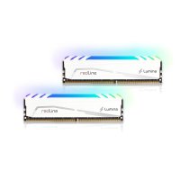 Mushkin Redline Lumina, 64 GB, 2 x 32 GB, DDR4, 3600 MHz, 288-pin DIMM, Weiß