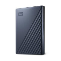 WD My Passport Ultra, 5000 GB, 3.2 Gen 1 (3.1 Gen 1), Blau