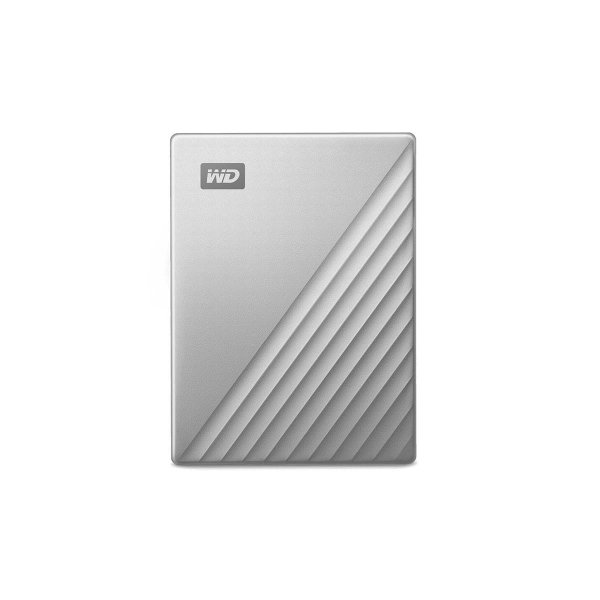 WD My Passport Ultra for Mac, 5000 GB, 3.2 Gen 1 (3.1 Gen 1), Silber