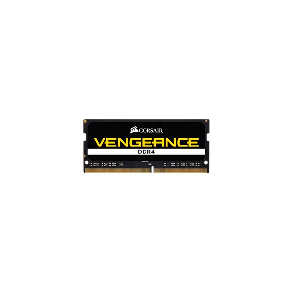 Corsair Vegeance 16GB DDR4-2666, 16 GB, 2 x 8 GB, DDR4, 2666 MHz, 260-pin SO-DIMM, Schwarz